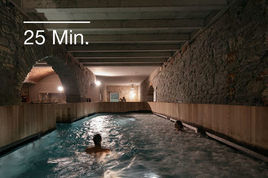 Bild von Gutschein Wohlfühlmoment Thermalbad mit Massage (25 Minuten)